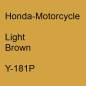 Preview: Honda-Motorcycle, Light Brown, Y-181P.